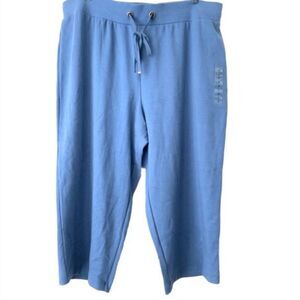 Architect Blue Pull-on Crop Pants 3X
